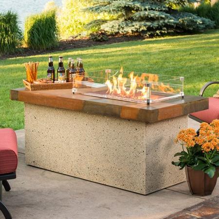 OUTDOOR GREATROOM Artisan firetable